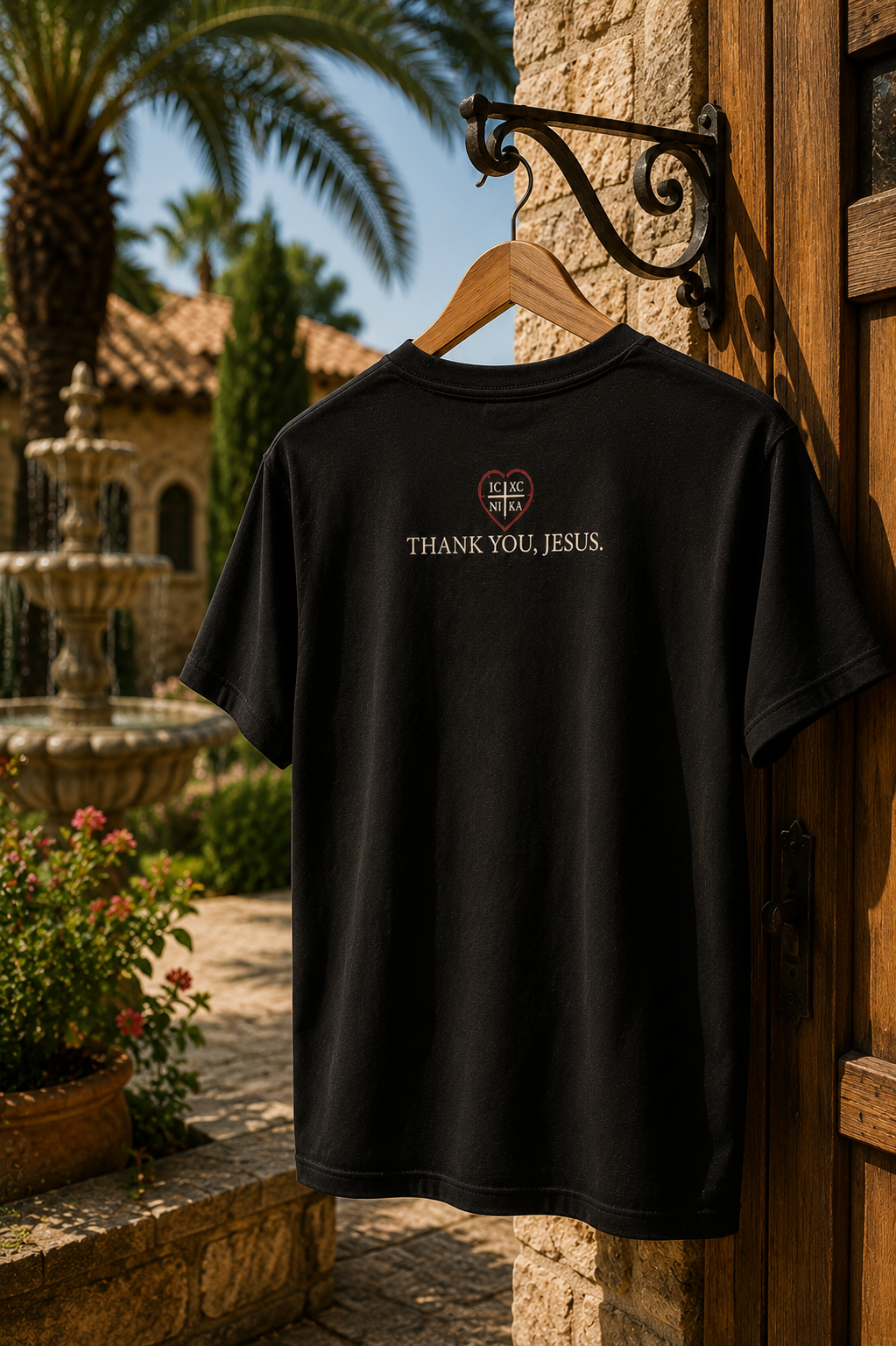 Thank You Jesus — Minimal Heart Women’s Tee