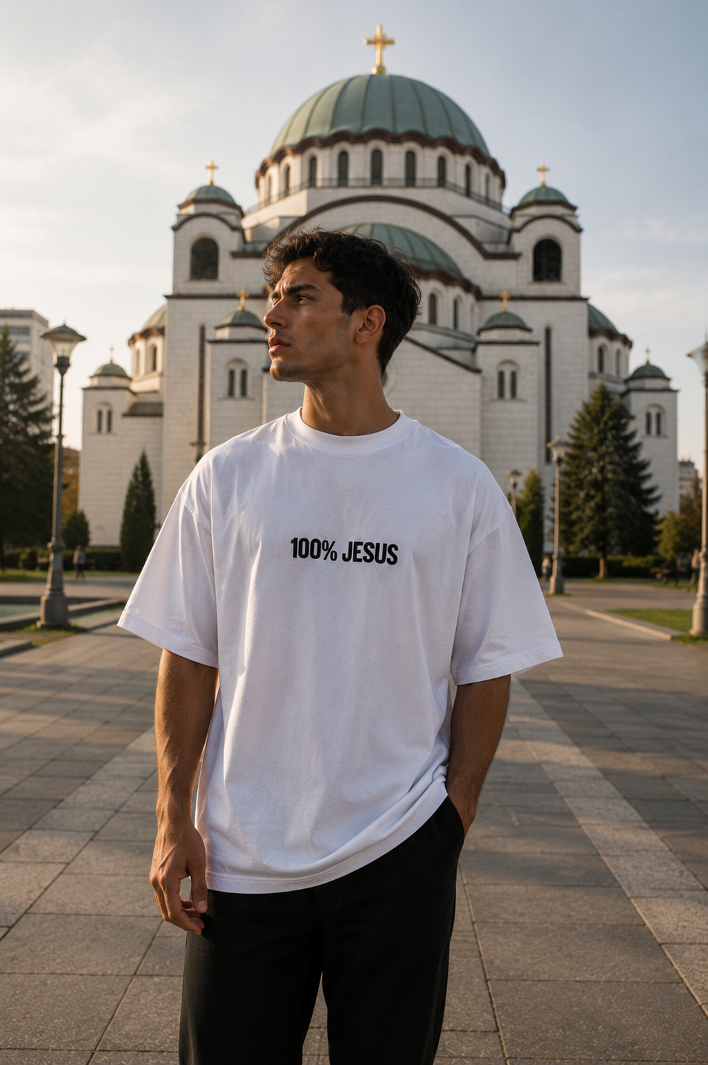 100% Jesus — Essential Tee